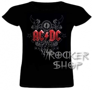 Tričko AC/DC dámske-Black Ice