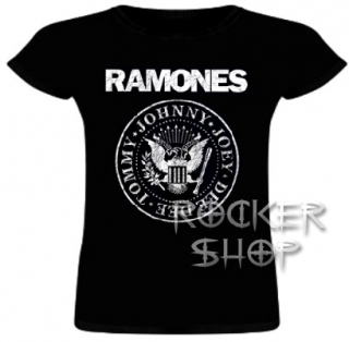 Tričko RAMONES dámske-Logo