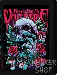 Peňaženka BULLET FOR MY VALENTINE-Skull And Roses