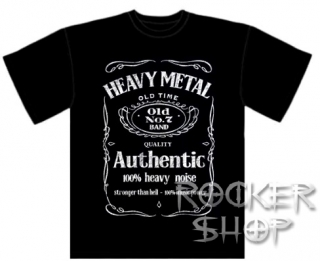 Tričko HEAVY METAL pánske-Authentic