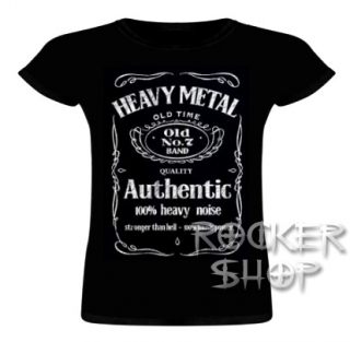 Tričko HEAVY METAL dámske-Authentic