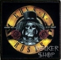 Nášivka GUNS N´ROSES foto-Slash Skull Logo