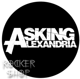 Odznak ASKING ALEXANDRIA-Logo