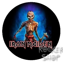 Odznak IRON MAIDEN-Book Of Souls Axe