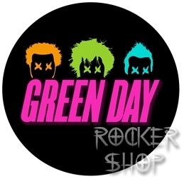 Odznak GREEN DAY-Pink Logo