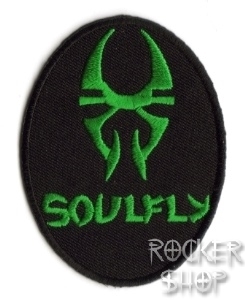 Nášivka SOULFLY nažehľovacia-Logo