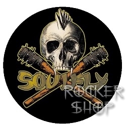 Odznak SOULFLY-Skull