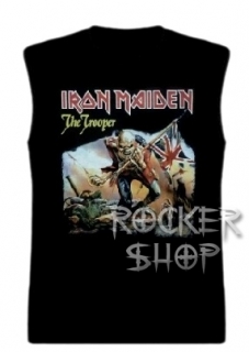 Tričko IRON MAIDEN pánske-Trooper/bez rukávov