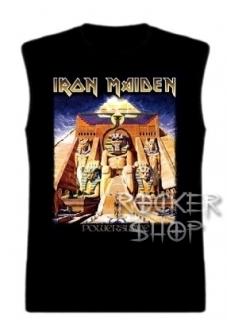 Tričko IRON MAIDEN pánske-Powerslave/bez rukávov