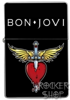 Zapaľovač BON JOVI-Heart Logo