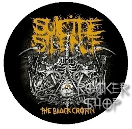 Odznak SUICIDE SILENCE-Black Crown