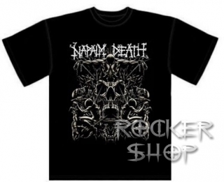 Tričko NAPALM DEATH pánske-Skull