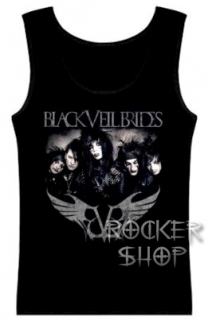 Tričko BLACK VEIL BRIDES dámsky top-Band Wings Logo