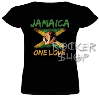 Tričko JAMAICA dámske-One Love