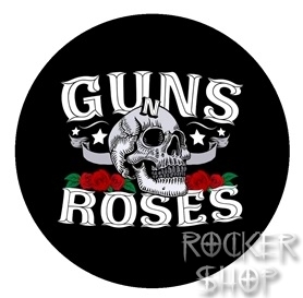 Odznak GUNS N´ROSES-Skull