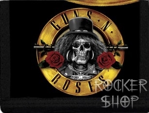Peňaženka GUNS N´ROSES-Slash Skull Logo