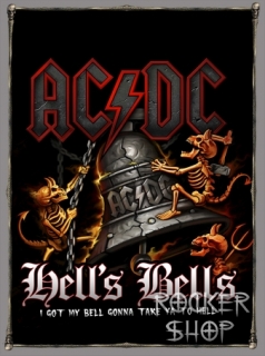 Nášivka AC/DC chrbtová-Hell´s Bells Devils