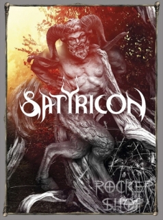 Nášivka SATYRICON chrbtová-Satyricon Cover