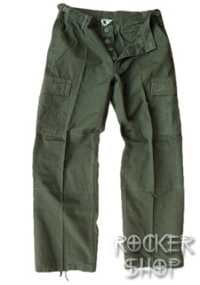 Nohavice dámske kapsáče-zelené