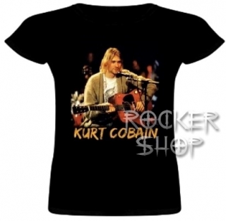 Tričko KURT COBAIN dámske-Guitar