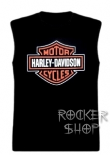 Tričko HARLEY DAVIDSON pánske-Logo/bez rukávov