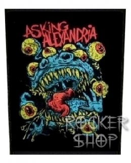 Nášivka ASKING ALEXANDRIA chrbtová-Eyeball Monster