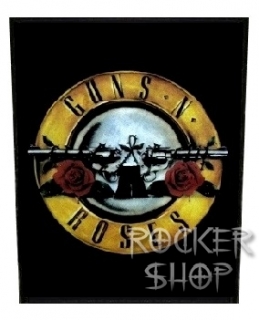 Nášivka GUNS N´ROSES chrbtová-Bullet Logo