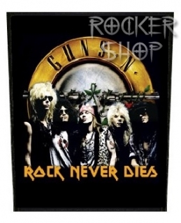 Nášivka GUNS N´ROSES chrbtová-Rock Never Dies