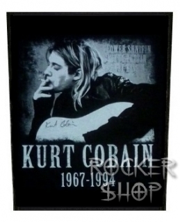 Nášivka KURT COBAIN chrbtová-Smoky