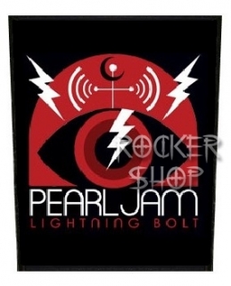 Nášivka PEARL JAM chrbtová-Lightning Bolt