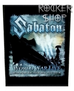 Nášivka SABATON chrbtová-World War Live