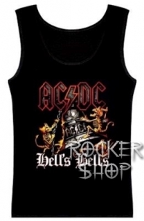 Tričko AC/DC dámsky top-Hell´s Bells