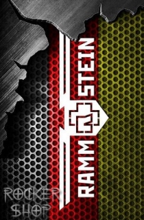 Vlajka RAMMSTEIN-Logo