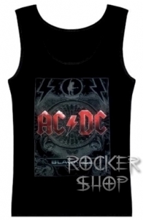 Tričko AC/DC dámsky top-Black Ice Cover