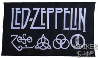 Nášivka LED ZEPPELIN chrbtová-Logo