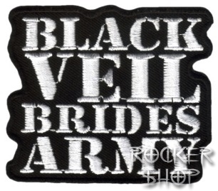 Nášivka BLACK VEIL BRIDES nažehľovacia-Army