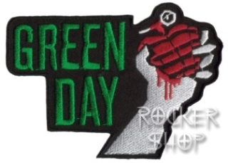 Nášivka GREEN DAY nažehľovacia-Heart Grenade