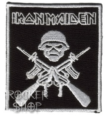 Nášivka IRON MAIDEN nažehľovacia-Soldier Logo