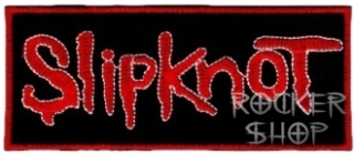 Nášivka SLIPKNOT nažehľovacia-Red Logo