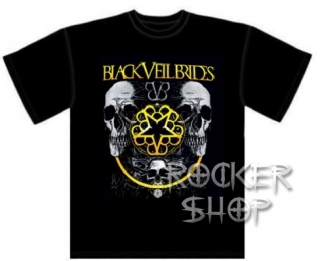 Tričko BLACK VEIL BRIDES pánske-Skulls