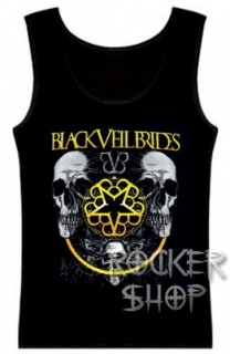 Tričko BLACK VEIL BRIDES dámsky top-Skulls