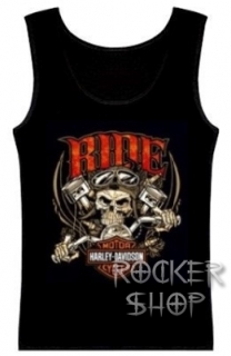 Tričko HARLEY DAVIDSON dámsky top-Skull Rider