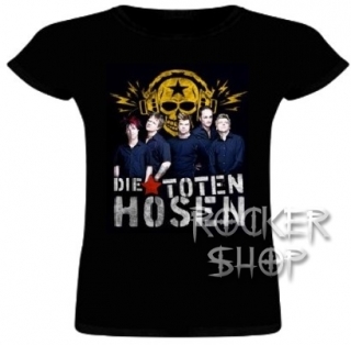 Tričko DIE TOTEN HOSEN dámske-Band