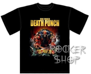 Tričko FIVE FINGER DEATH PUNCH pánske-Got Your Six