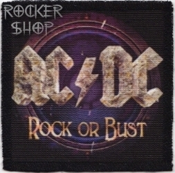 Nášivka AC/DC foto-Rock Or Bust