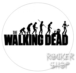 Odznak WALKING DEAD-Zombie Evolution