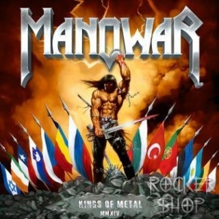 Nálepka MANOWAR-Kings Of Metal