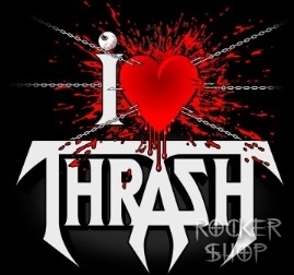 Nálepka I LOVE THRASH