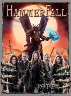 Nášivka HAMMERFALL chrbtová-Band/Hands