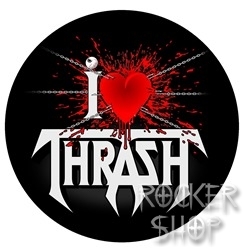 Odznak I LOVE THRASH